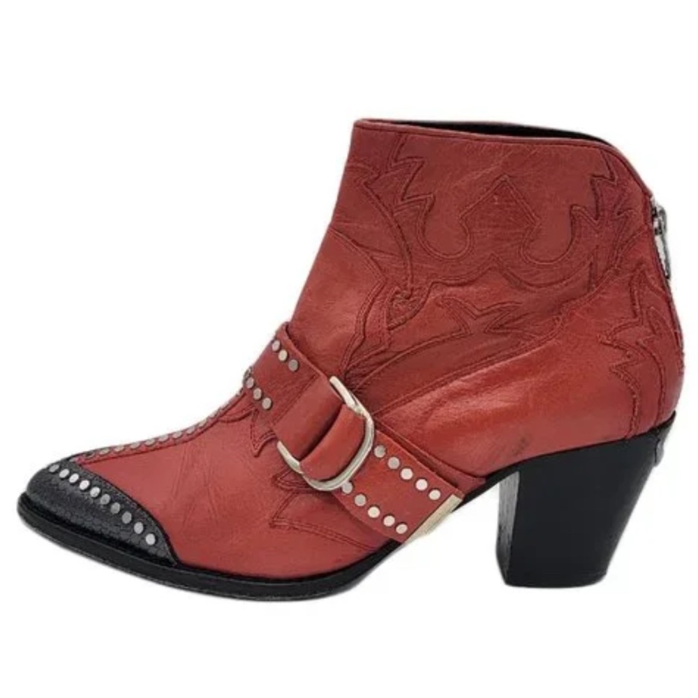 Zadig & Voltaire Leather Cara Boots, US size 7